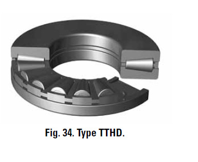 Bearing thrust bearings T127 T127W