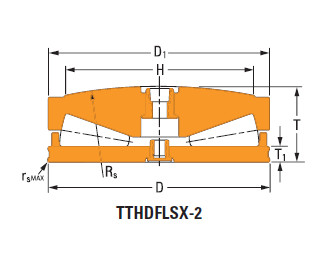 Thrust tapered roller bearings a-6639-a