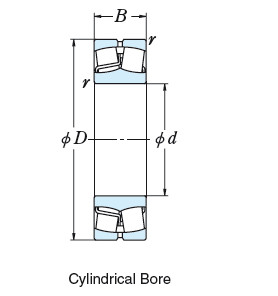 Bearing SPHERICAL ROLLER BEARINGS NSK 23034CDKE4