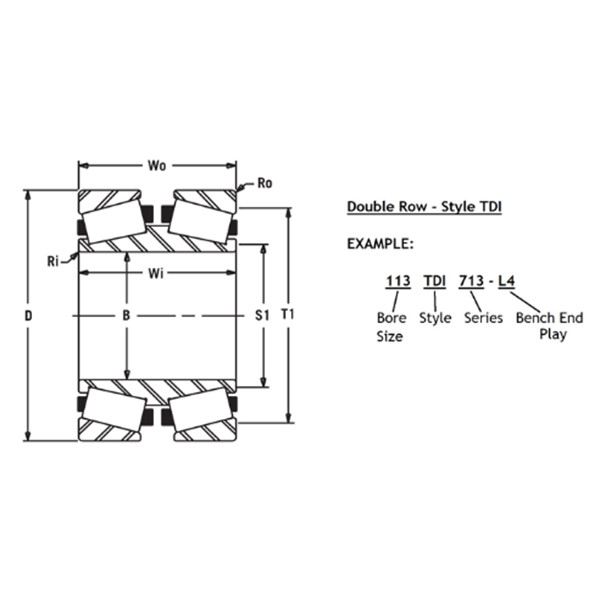 Bearing 650TDO820-1