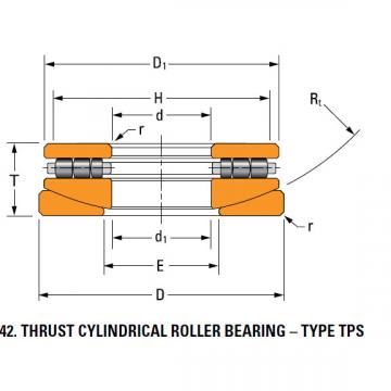 thrust cylindrical roller bearing 160TPS165