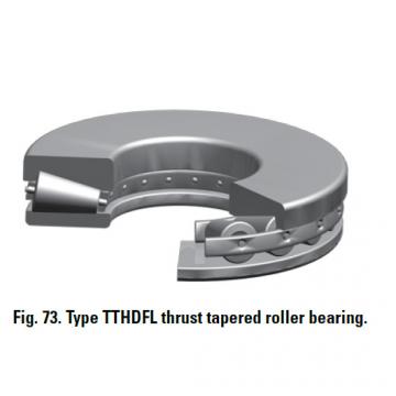 Bearing TTHDFL thrust tapered roller bearing T45750