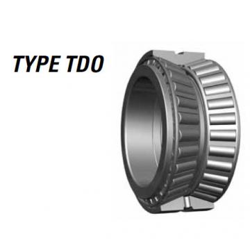 Tapered roller bearing 42381 42587D