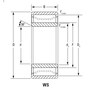 Bearing metric series cylindrical roller bearing A-5244-WM