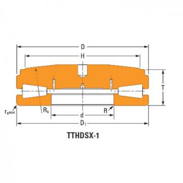 Thrust tapered roller bearings T411fas-T411s