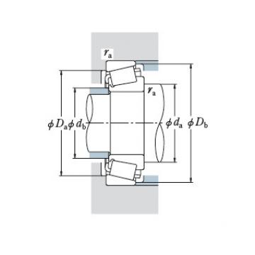 NSK TAPERED ROLLER BEARINGS SINGLE ROW 29875/29819