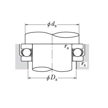 NSK single-direction thrust ball bearings 51138X