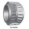 Bearing tapered roller bearings double row LM251649NW LM251610D #2 small image