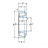 NSK TAPERED ROLLER BEARINGS SINGLE ROW 32340