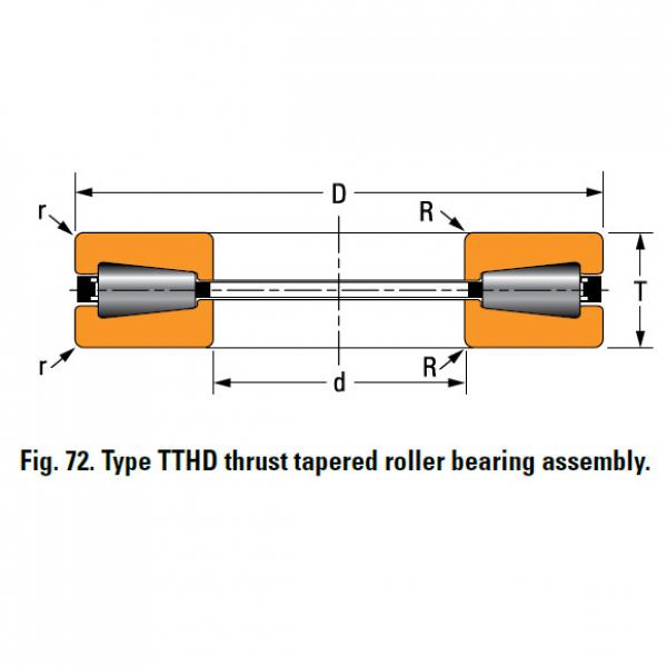 THRUST TAPERED ROLLER BEARINGS T921F(3) #2 image
