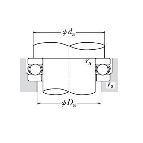 NSK single-direction thrust ball bearings 51128X #1 image
